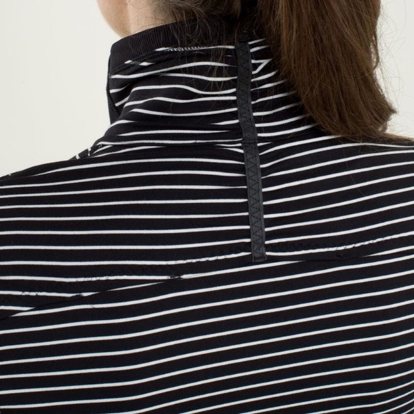 Lululemon Base Runner Parallel Stripe Half Zip - Picture 4 of 8
